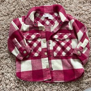 Zara flannel over shirt jacket